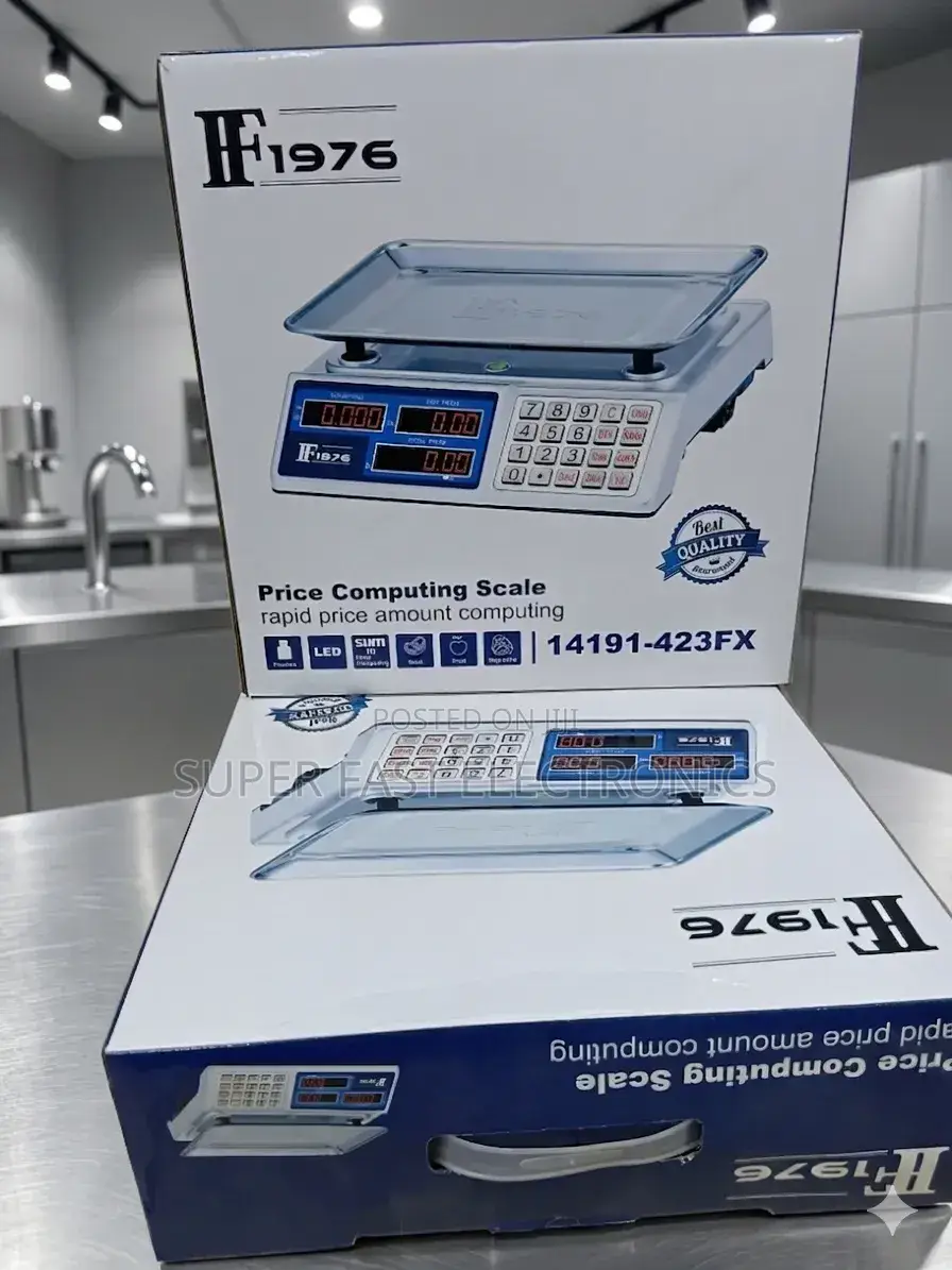 F1976 Digital Mizan Rapid Commercial Weighing Scale Computing Scale
