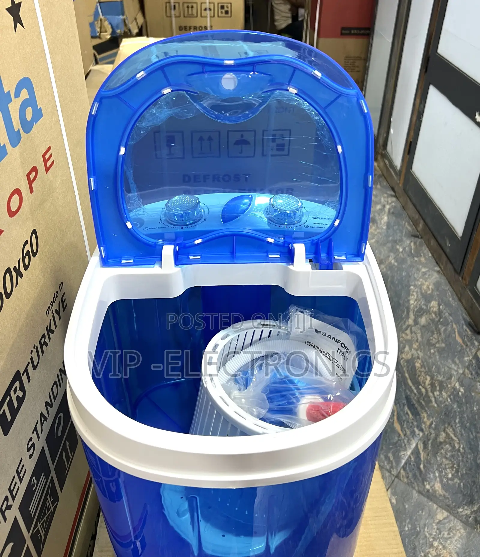 Sanford Italy Mini Washing Machine 3kg Italy Single-Tub