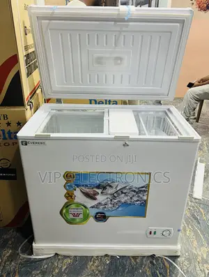 Everest Chest Freezer 260– Energy Efficient Deep Freezer for Home