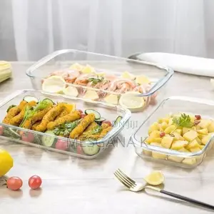 Tempered Glass Bakeware Set 3pcs