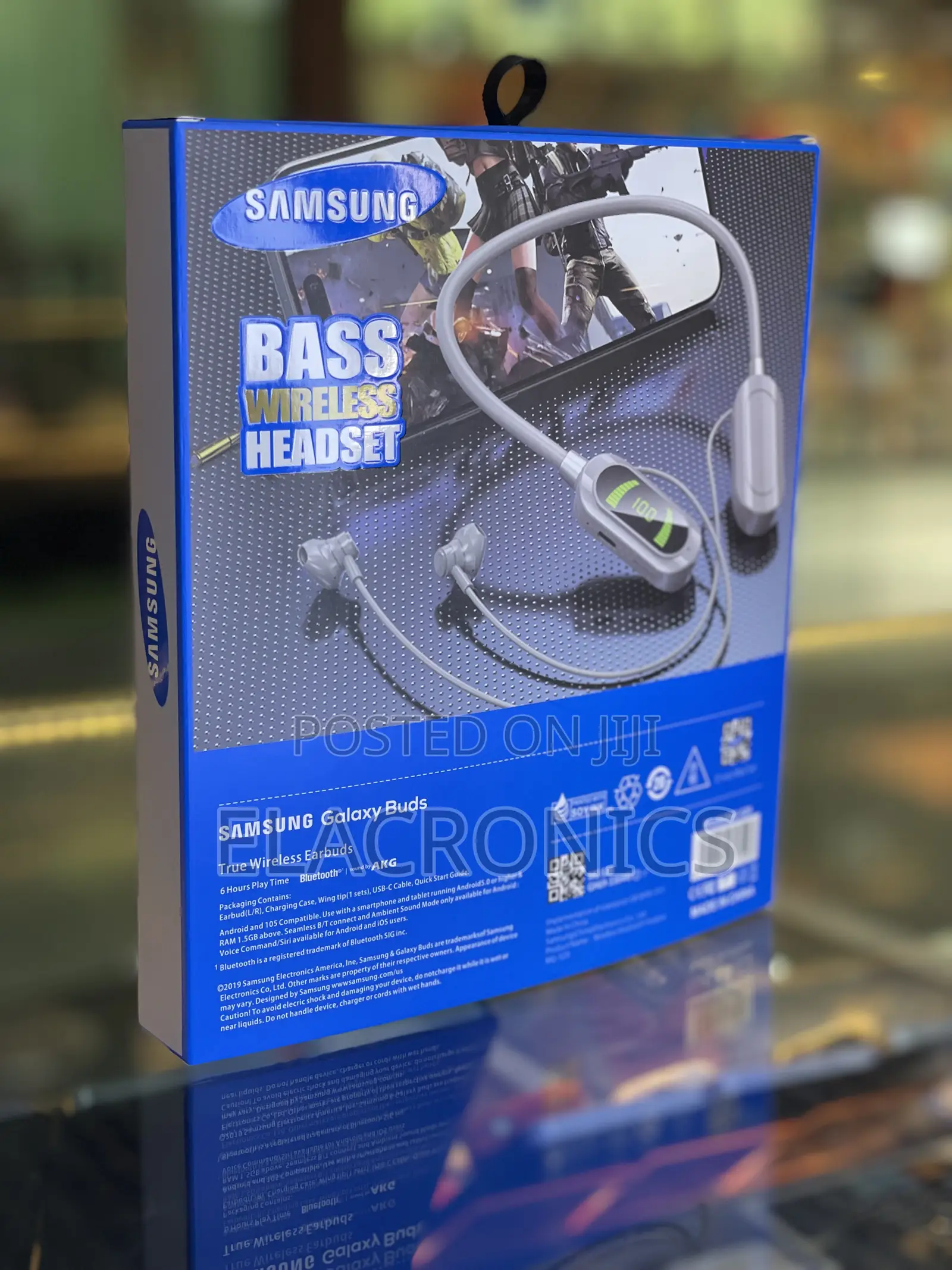 Bluetooth Headset (Neckband Headphones) Samsung Yg07 Bass