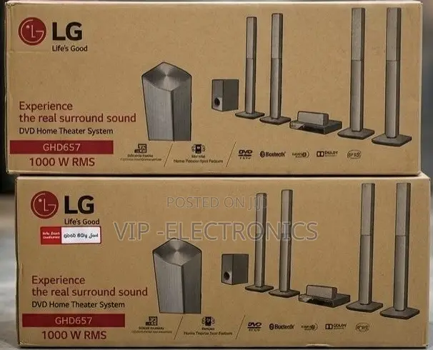 Lg Home Theater System 1000w Powerful Surround Sound Speaker SystemLg
