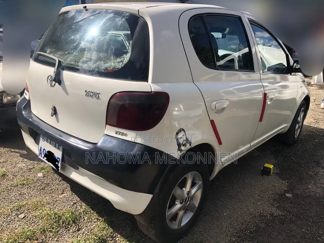 Toyota Yaris 2003 White