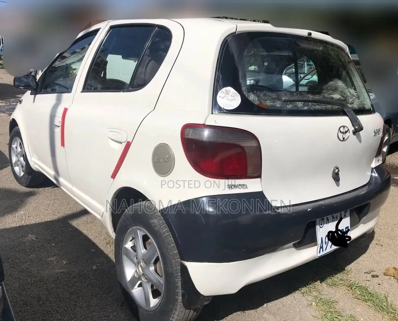 Toyota Yaris 2003 White