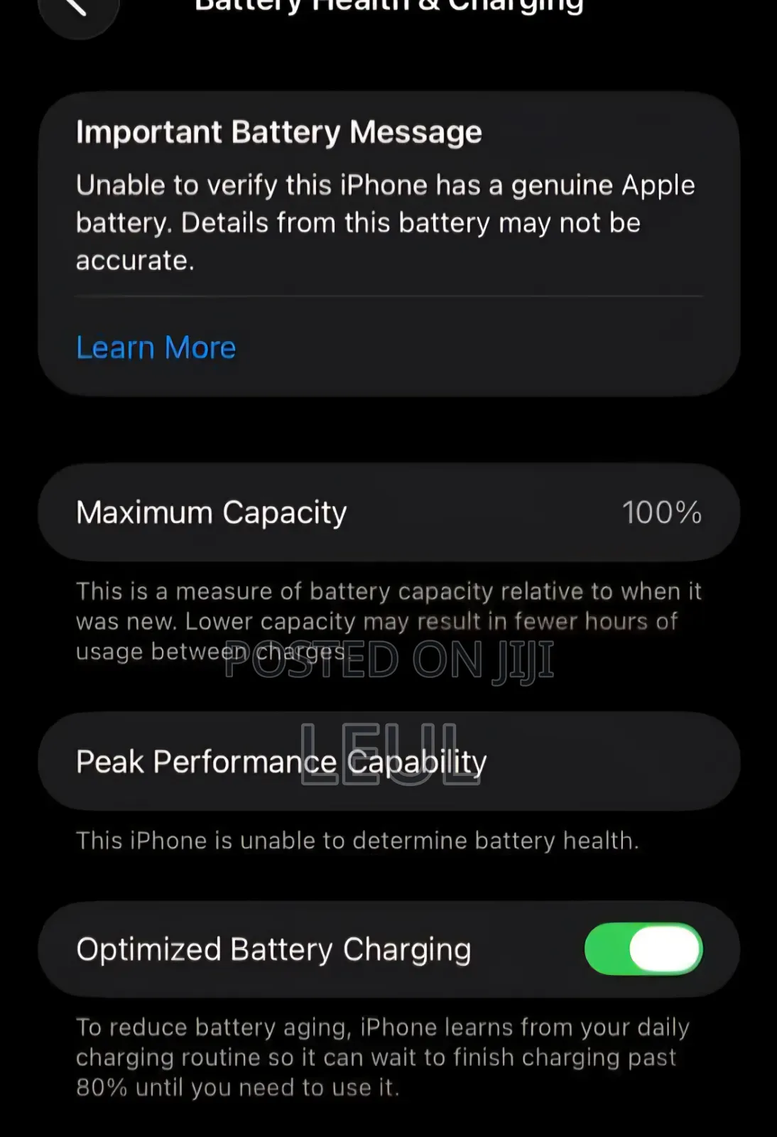 Apple iPhone 11 64 GB Black
