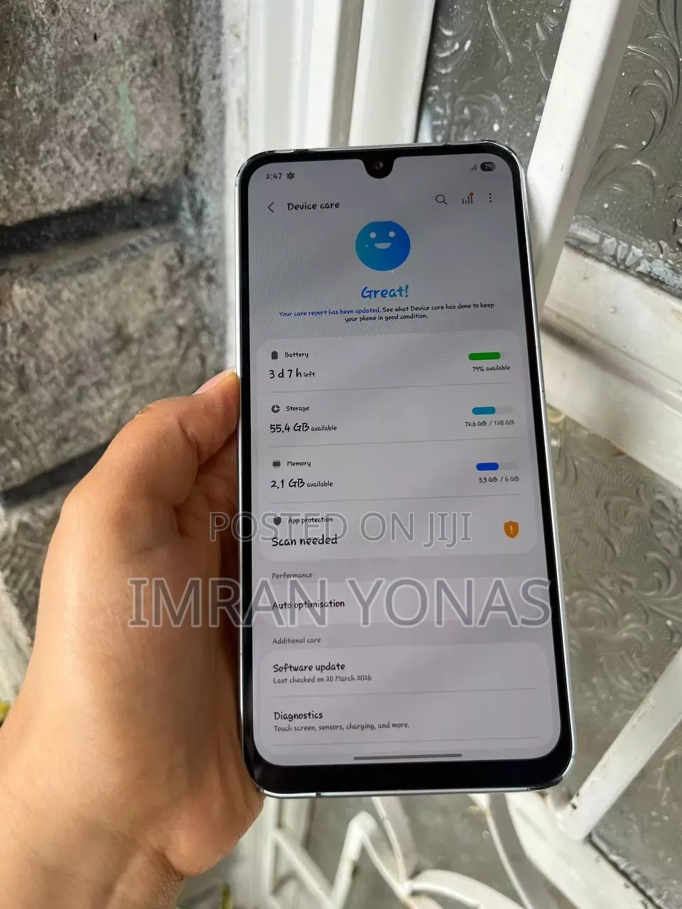 Samsung Galaxy M16 128 GB White