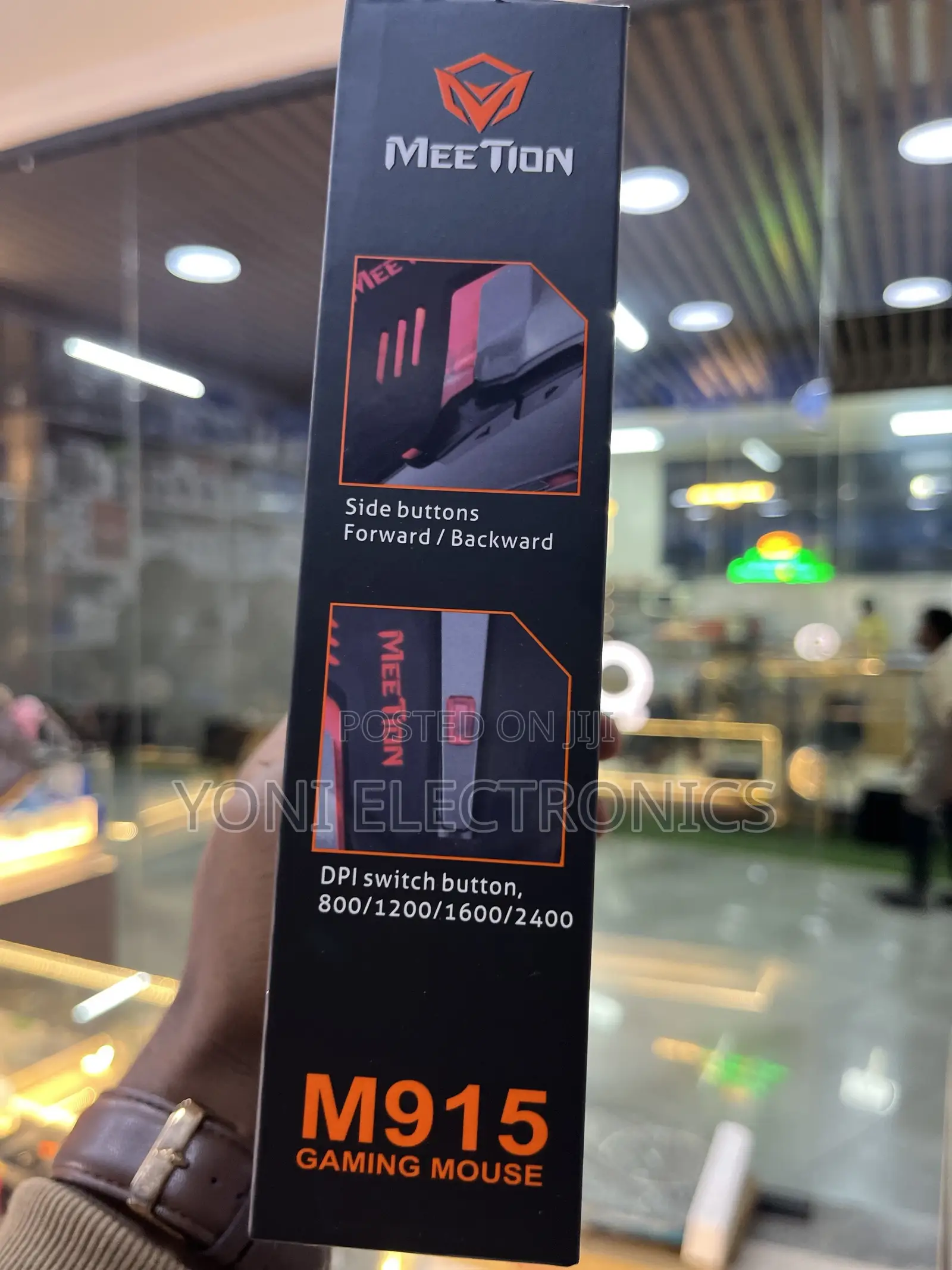 Meetion M915 Breathing Led Backlit Wired Gaming Mouse