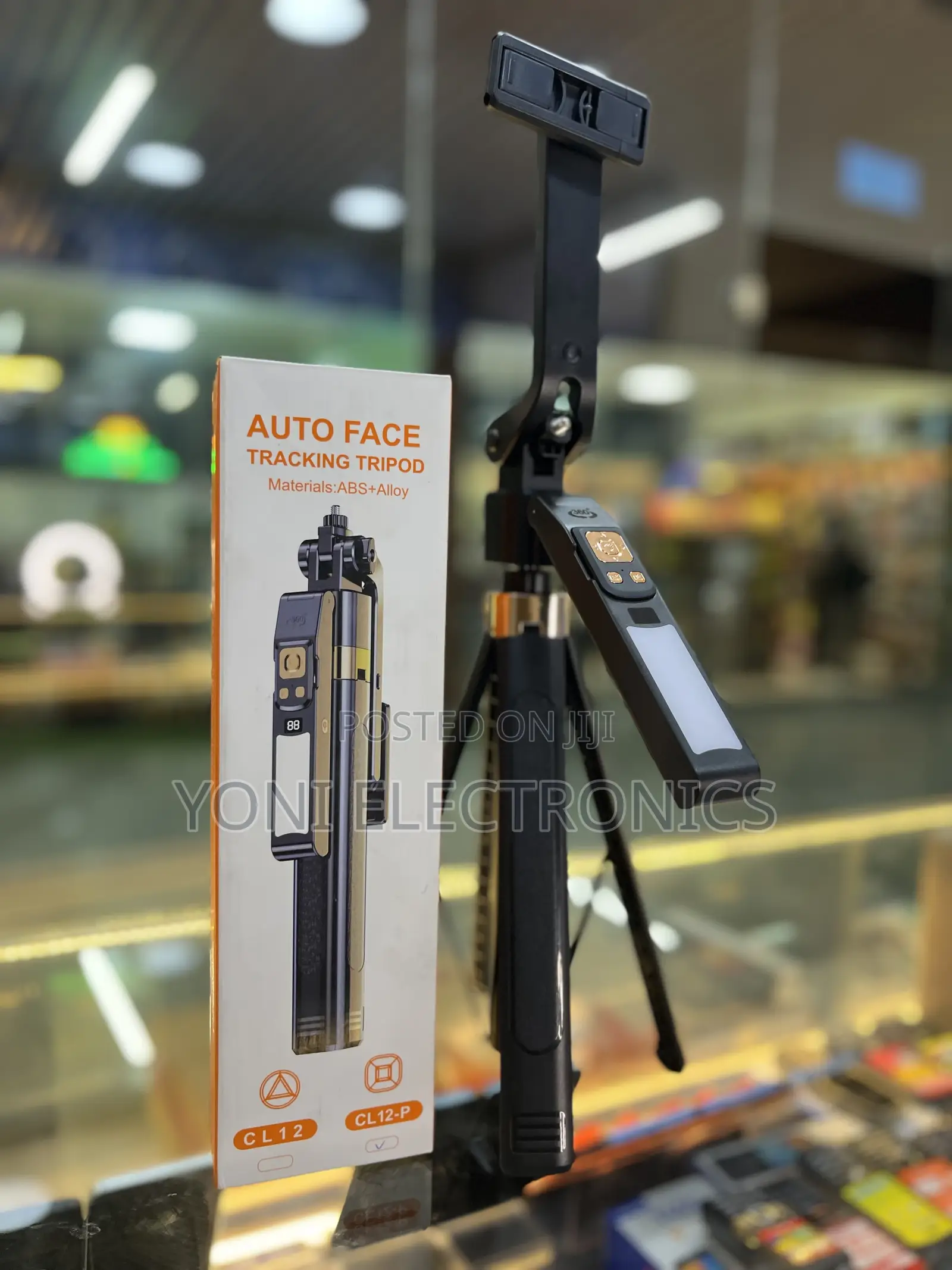 Cl12 / Cl12-P Auto Face Tracking Tripod With Led Fill Light