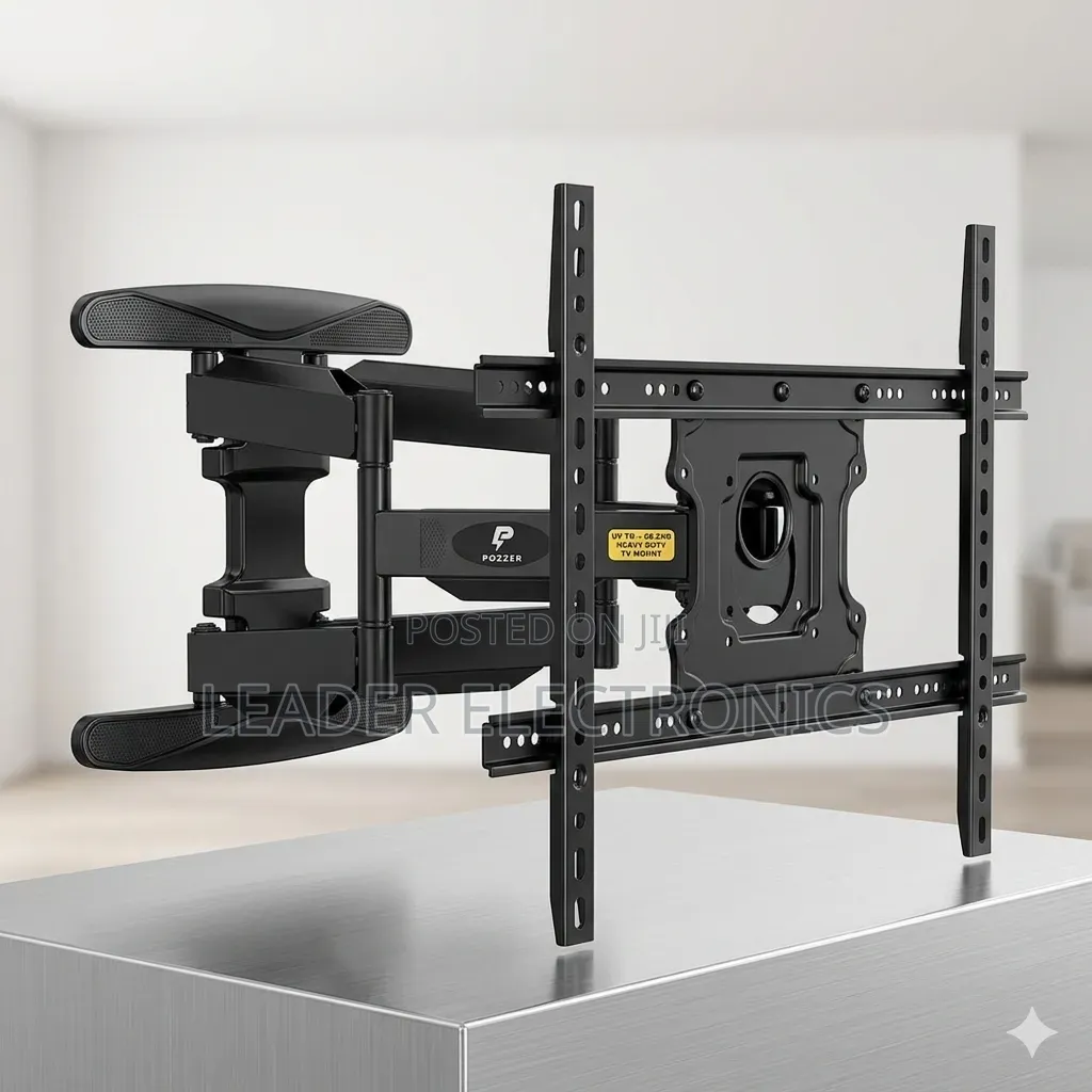 Pozzer P7 Flexible Tv Wall Mount 55"–98" – Heavy Duty Adjustable