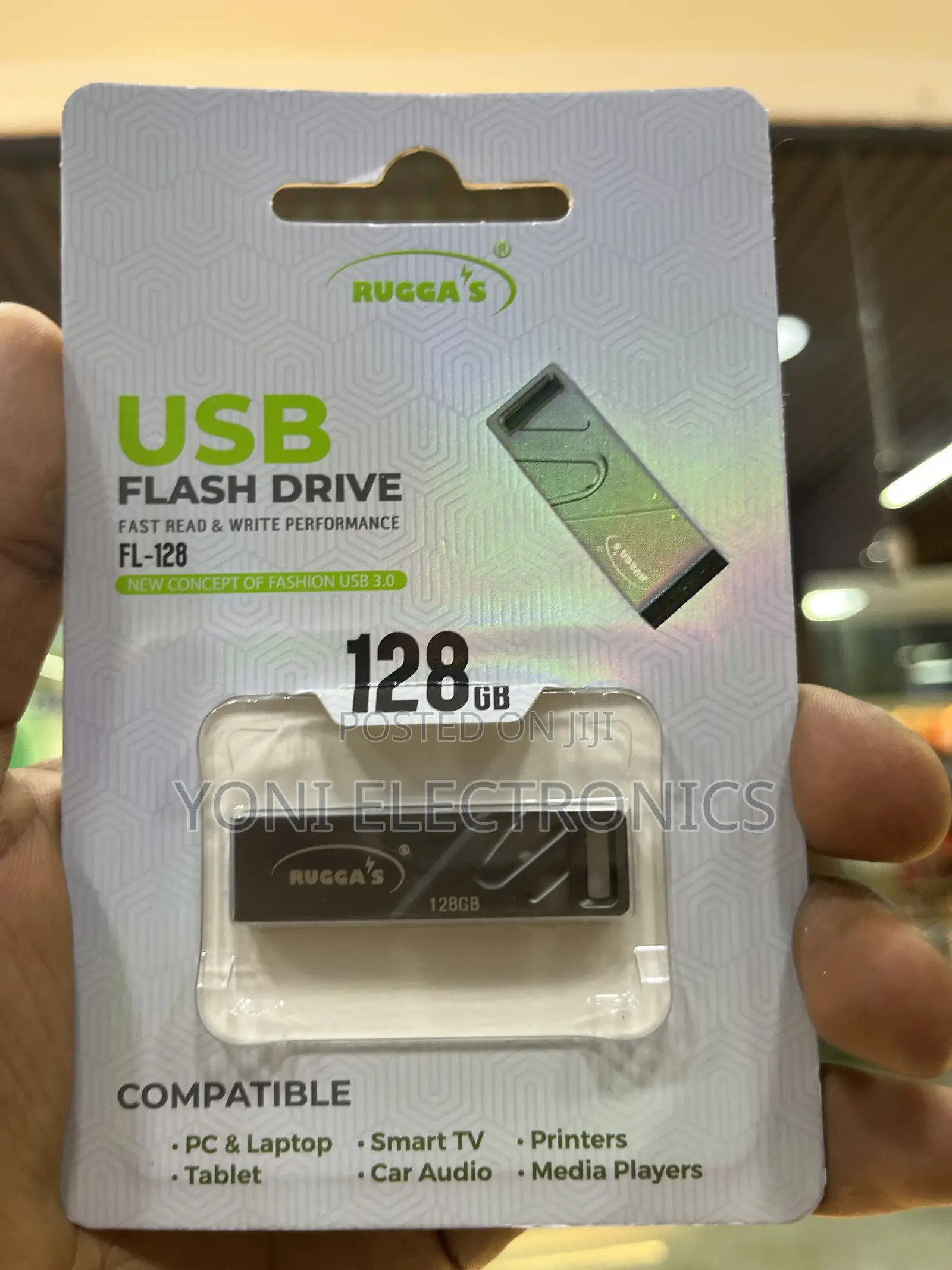 Rugga's Ot-128 128gb Dual Usb 3.0 Flash Drive