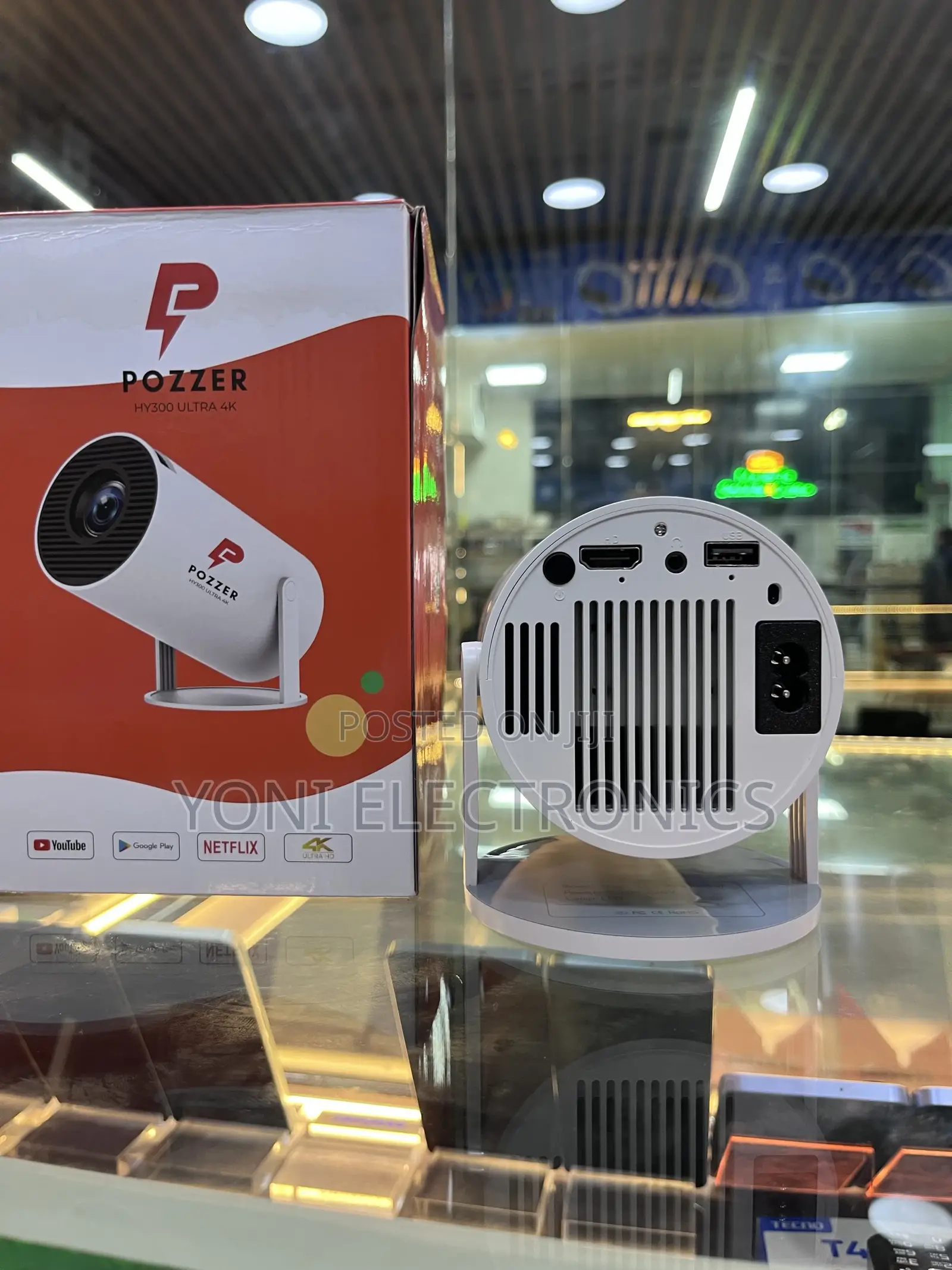 Pozzer Hy300 Ultra Smart Portable Projector