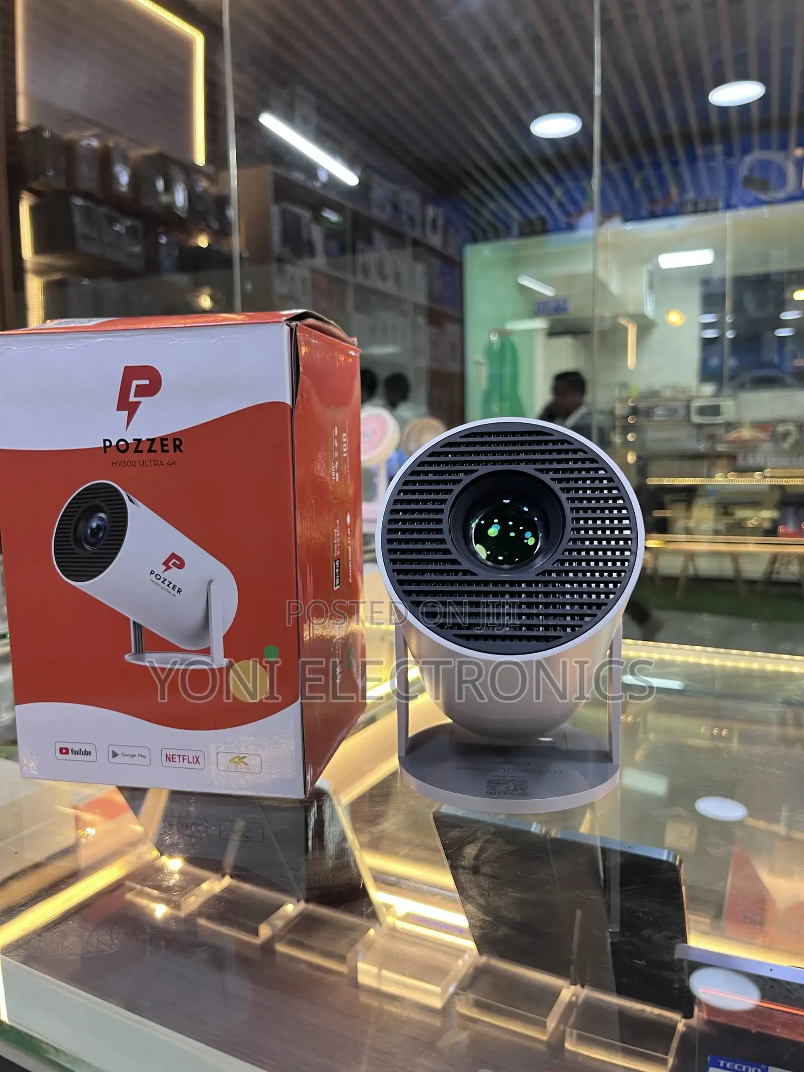 Pozzer Hy300 Ultra Smart Portable Projector