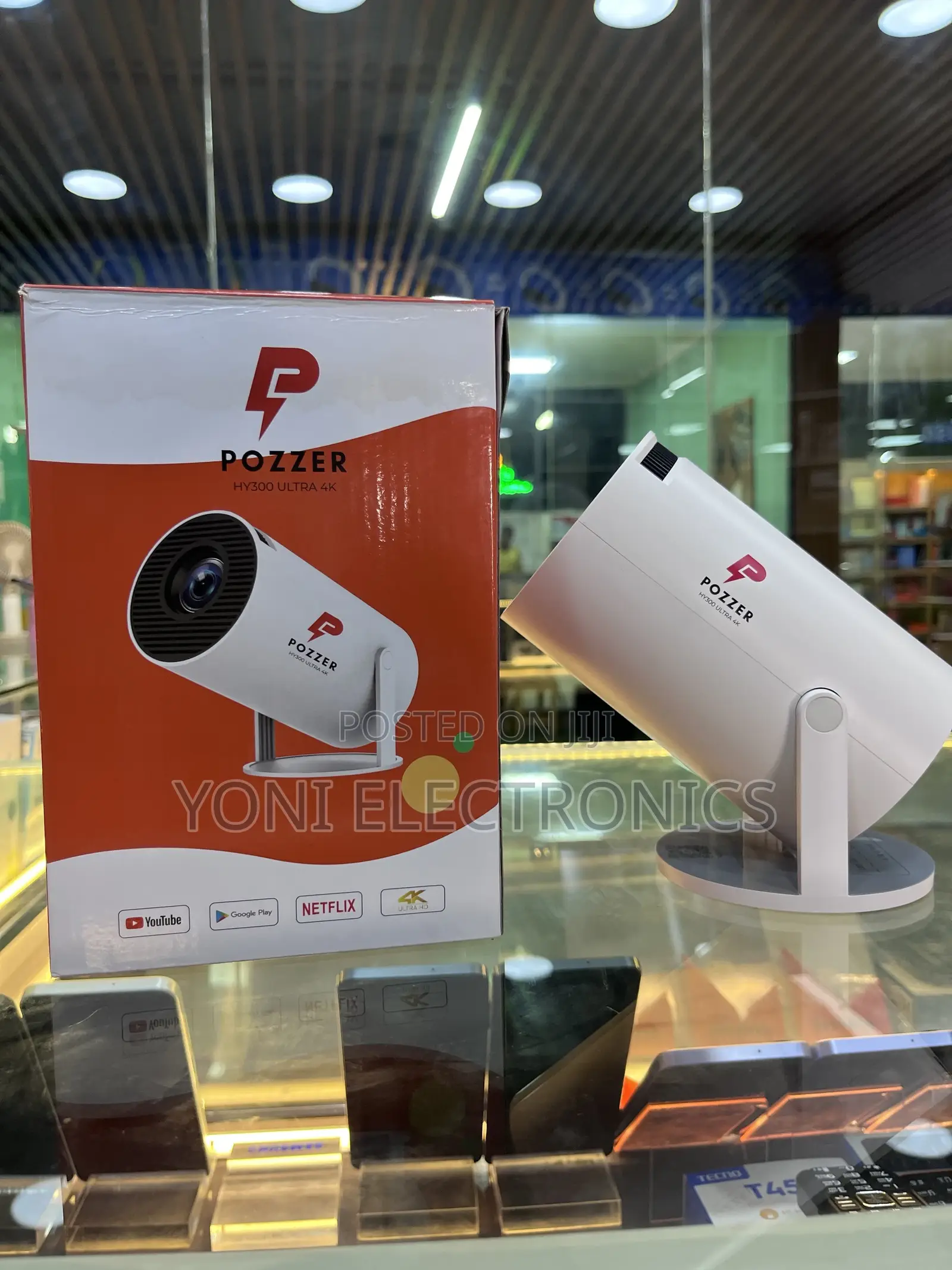 Pozzer Hy300 Ultra Smart Portable Projector