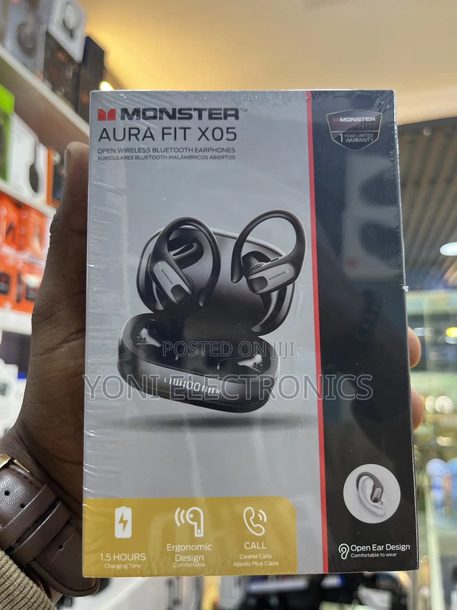 Monster Aura Fit X05 Open Wireless Bluetooth Earphones