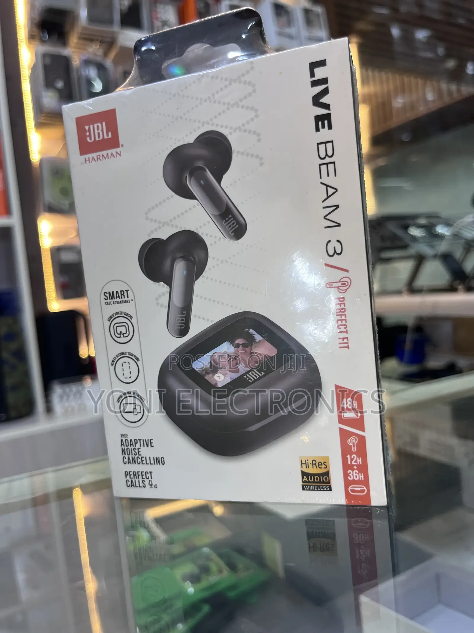 JBL Live Beam 3 True Wireless Noise Cancelling Earbuds