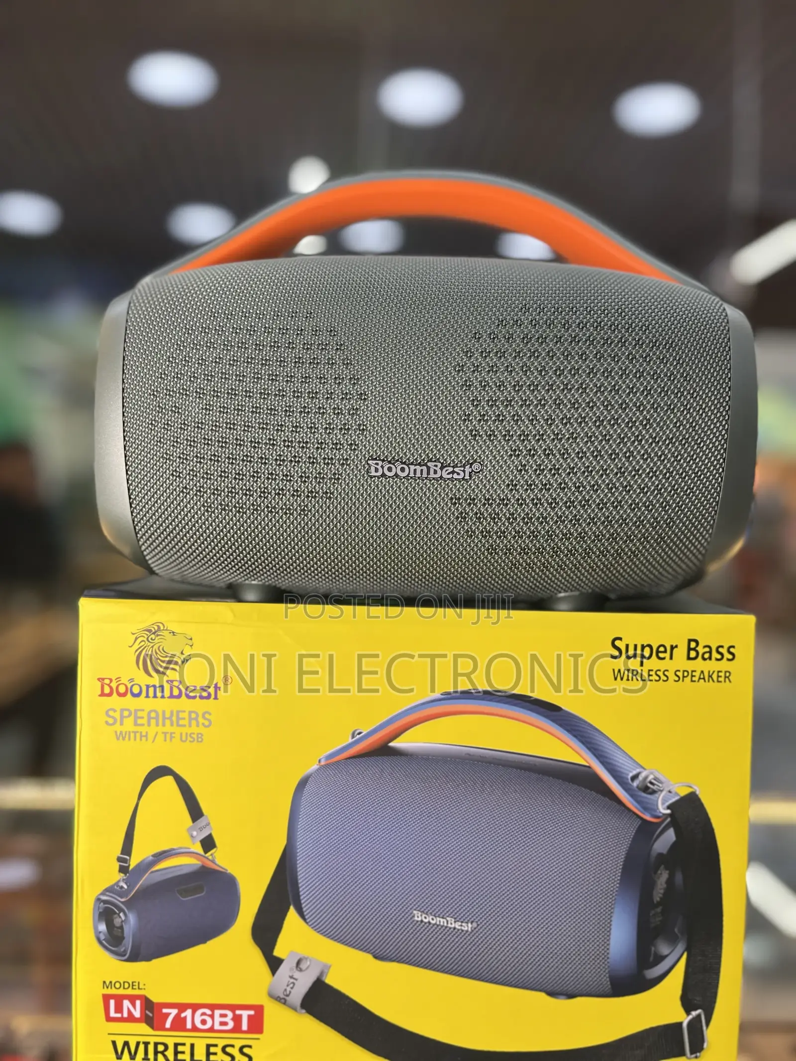 Boombest Ln-716bt Super Bass Portable Wireless Speaker