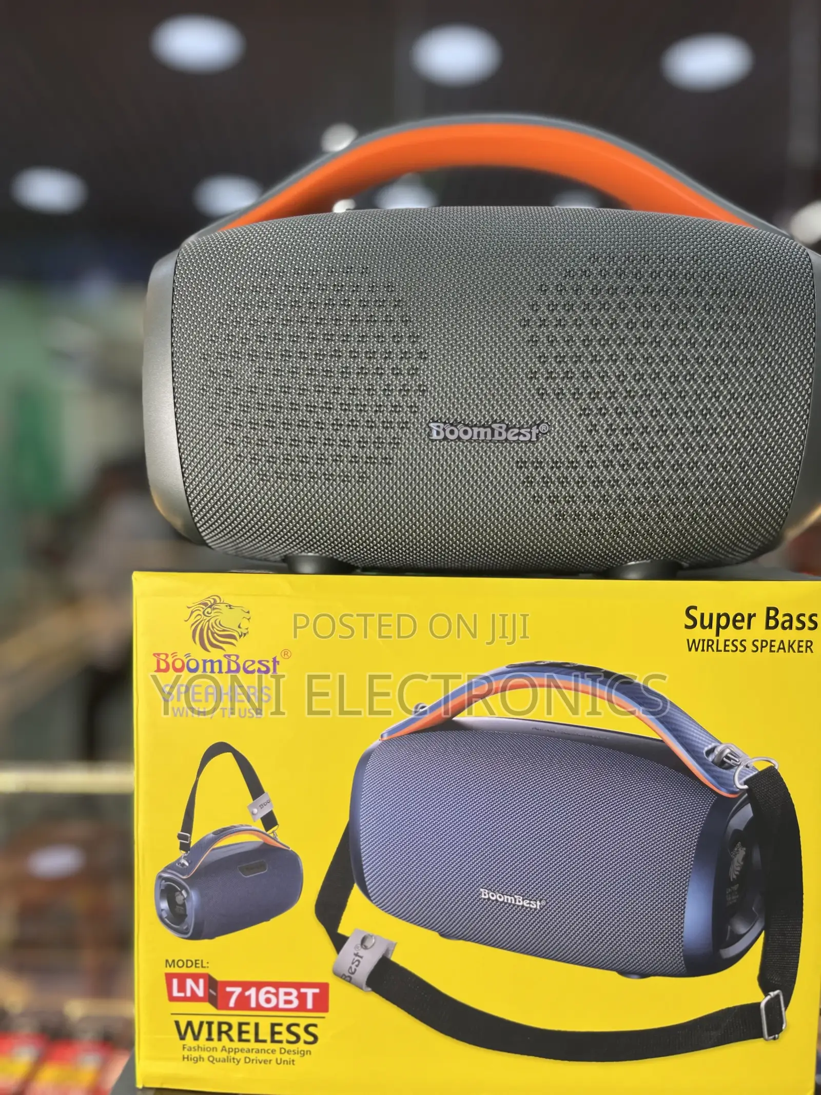 Boombest Ln-716bt Super Bass Portable Wireless Speaker