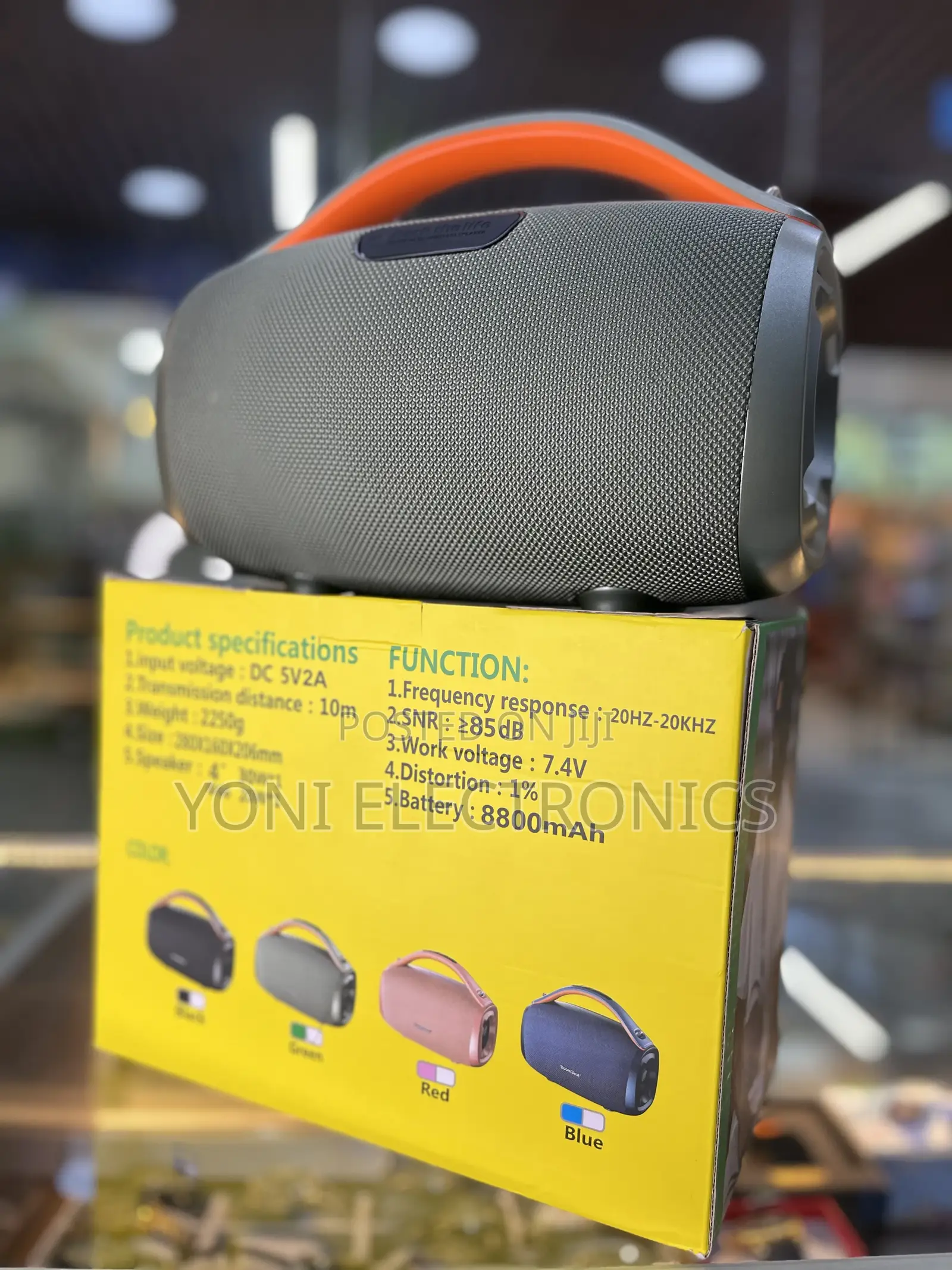 Boombest Ln-716bt Super Bass Portable Wireless Speaker