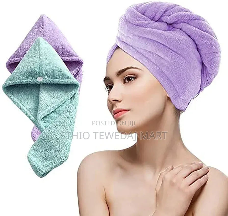 Microfiber Hair Towel Wrap 3 Towel || Quick Dry Hair Towel Or Turban