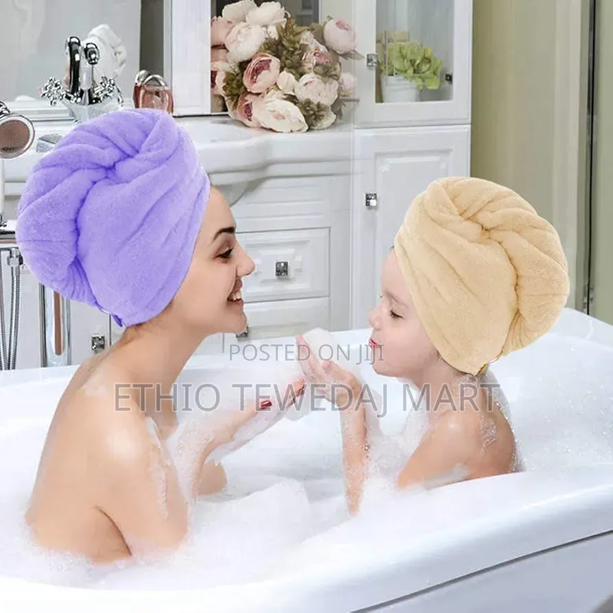 Microfiber Hair Towel Wrap 3 Towel || Quick Dry Hair Towel Or Turban
