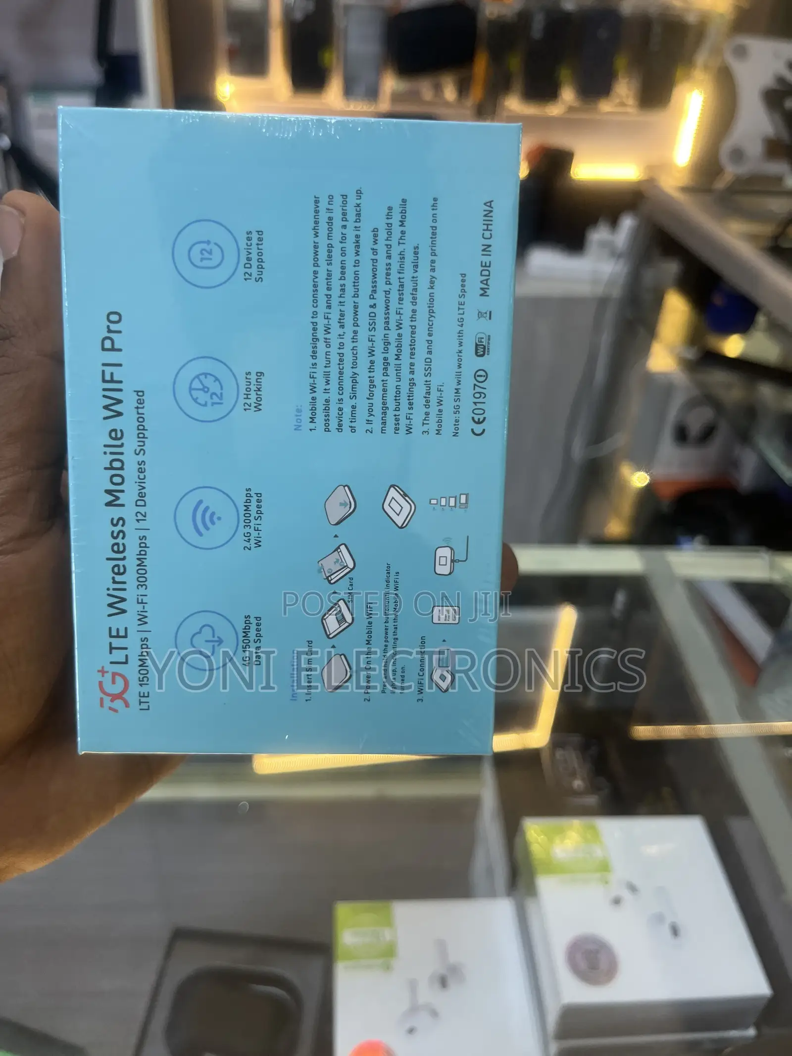 5g+ Lte Wireless Pocket Modem Wifi Pro (Wi-Fi 6)