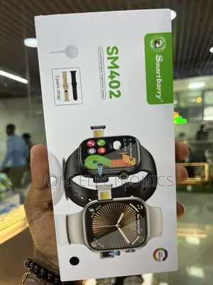 Smartbarry Sm402 Smart Watch With Dual Camera Dual Sim Sup