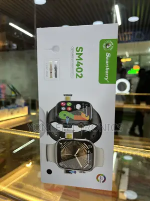 Smartbarry Sm402 Smart Watch With Dual Camera Dual Sim Sup
