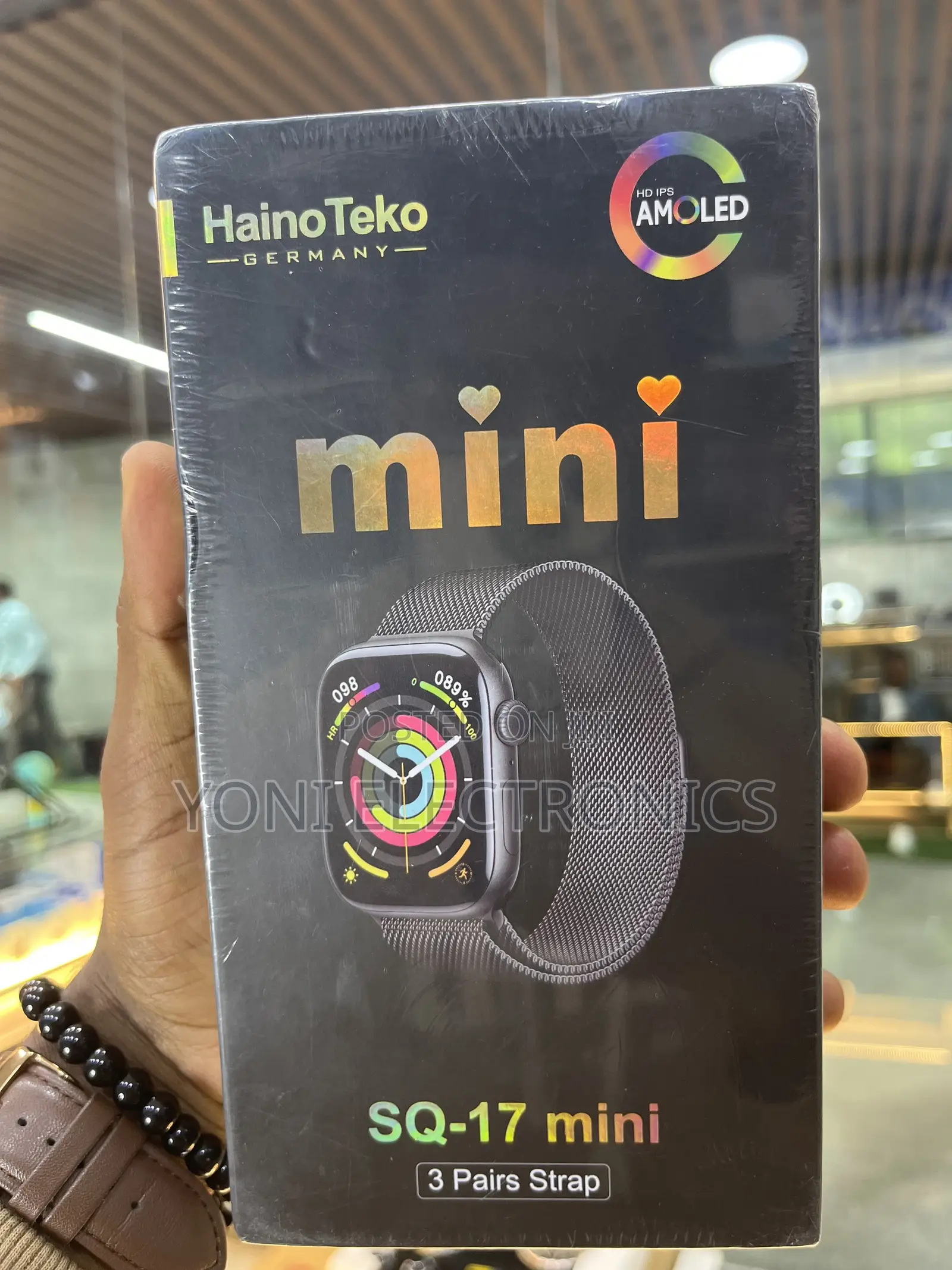 Haino Teko Germany Sq-17 Mini Amoled Smart Watc