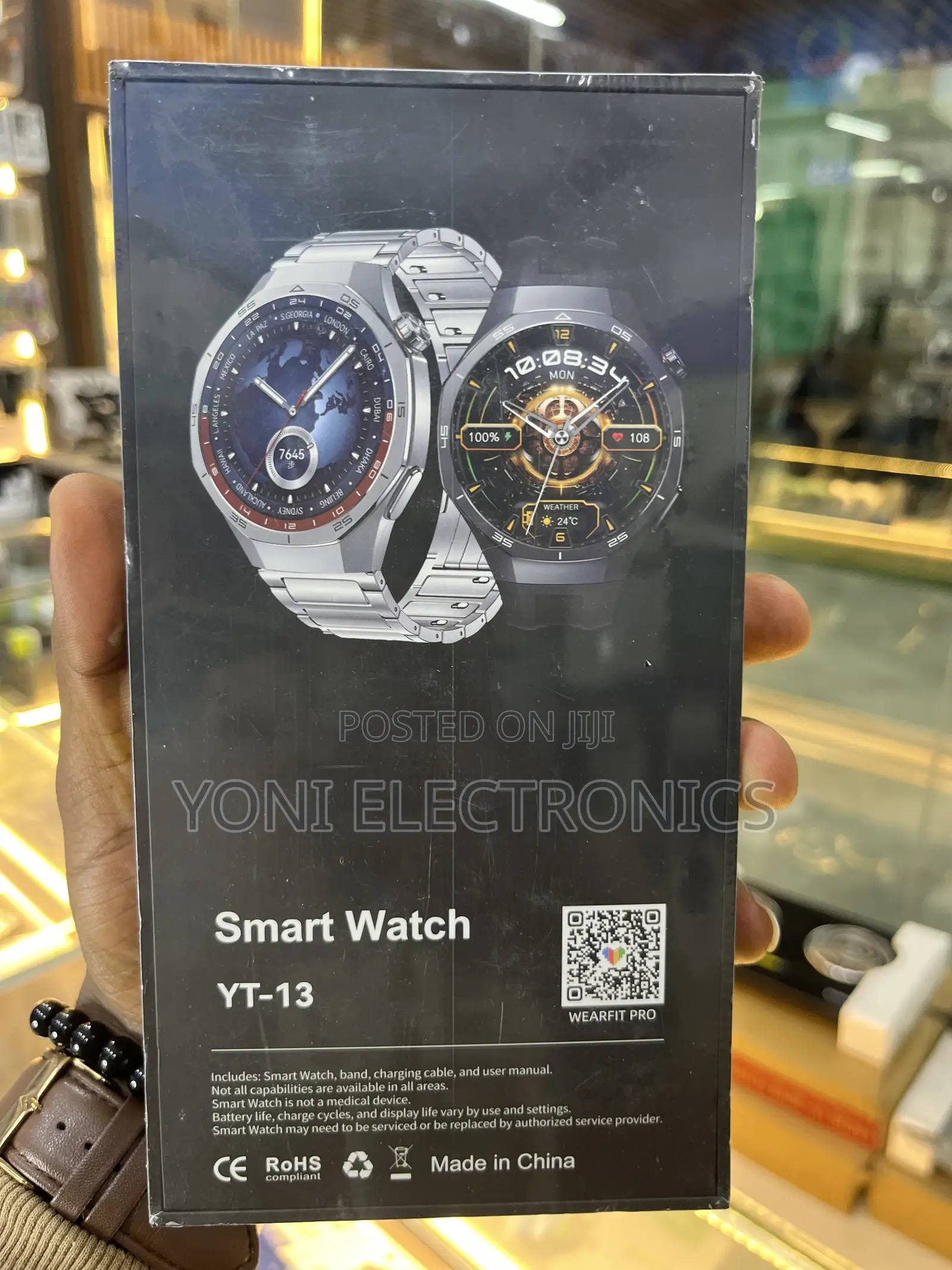 Wearfit Pro Yt-13 Luxury Sports Smart Watch