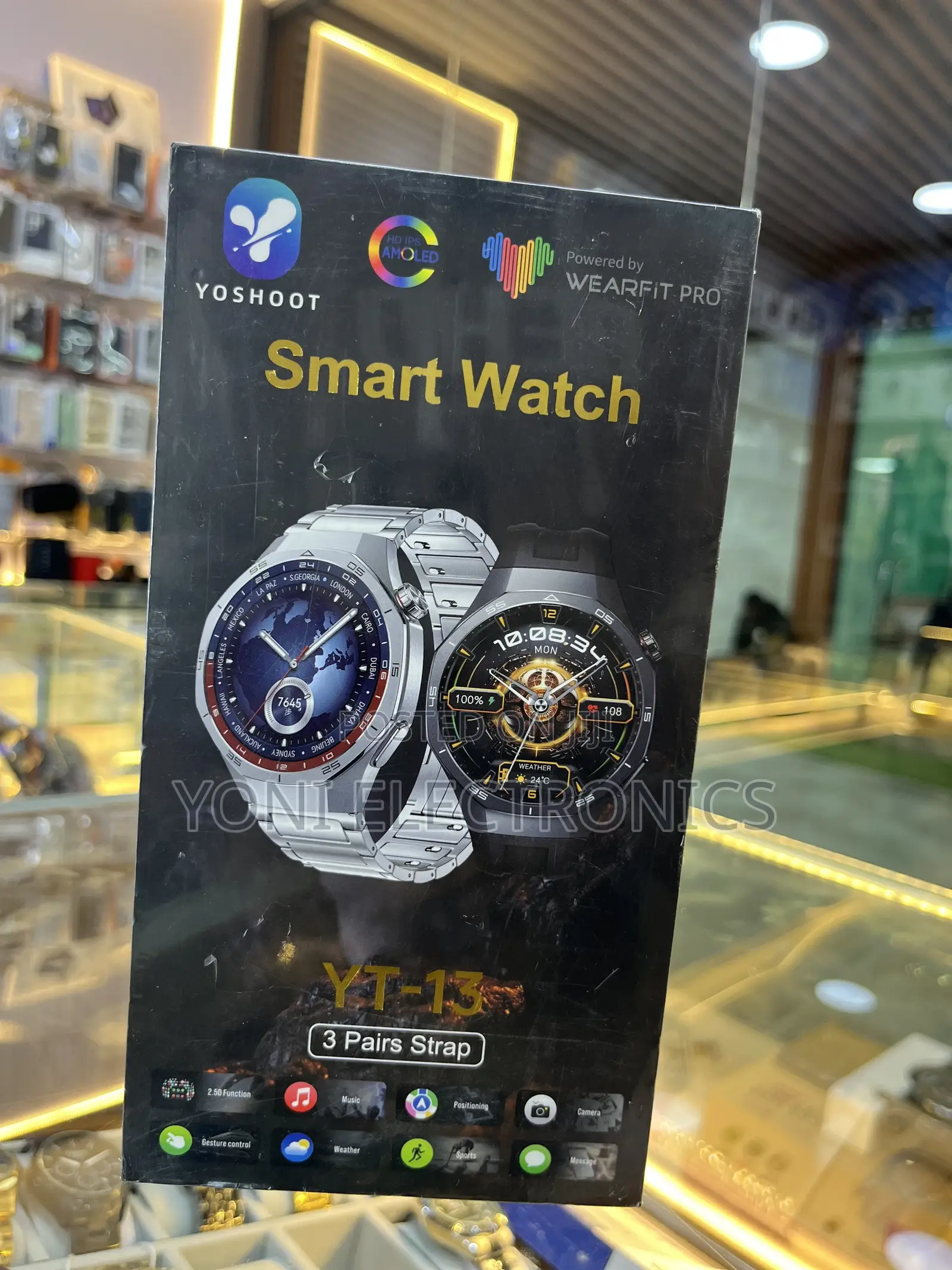 Wearfit Pro Yt-13 Luxury Sports Smart Watch