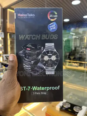 Haino Teko Germany St-7 Waterproof Watch Buds Hybrid