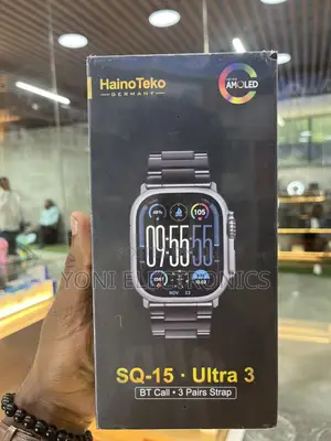 Haino Teko Germany Sq-15 Ultra 3 Smart Watch With Bt Calling