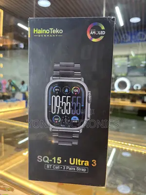 Haino Teko Germany Sq-15 Ultra 3 Smart Watch With Bt Calling
