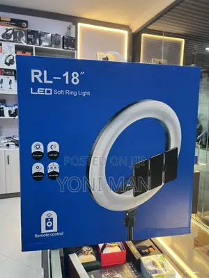 Rl-18" Professional Led Soft Ring Light With Remote Control