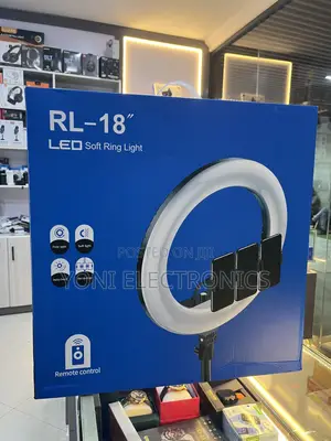 Rl-18" Professional Led Soft Ring Light With Remote Control