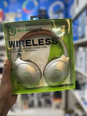 3b Products 3b-950 Heavy Bass Wireless Gaming Headphones