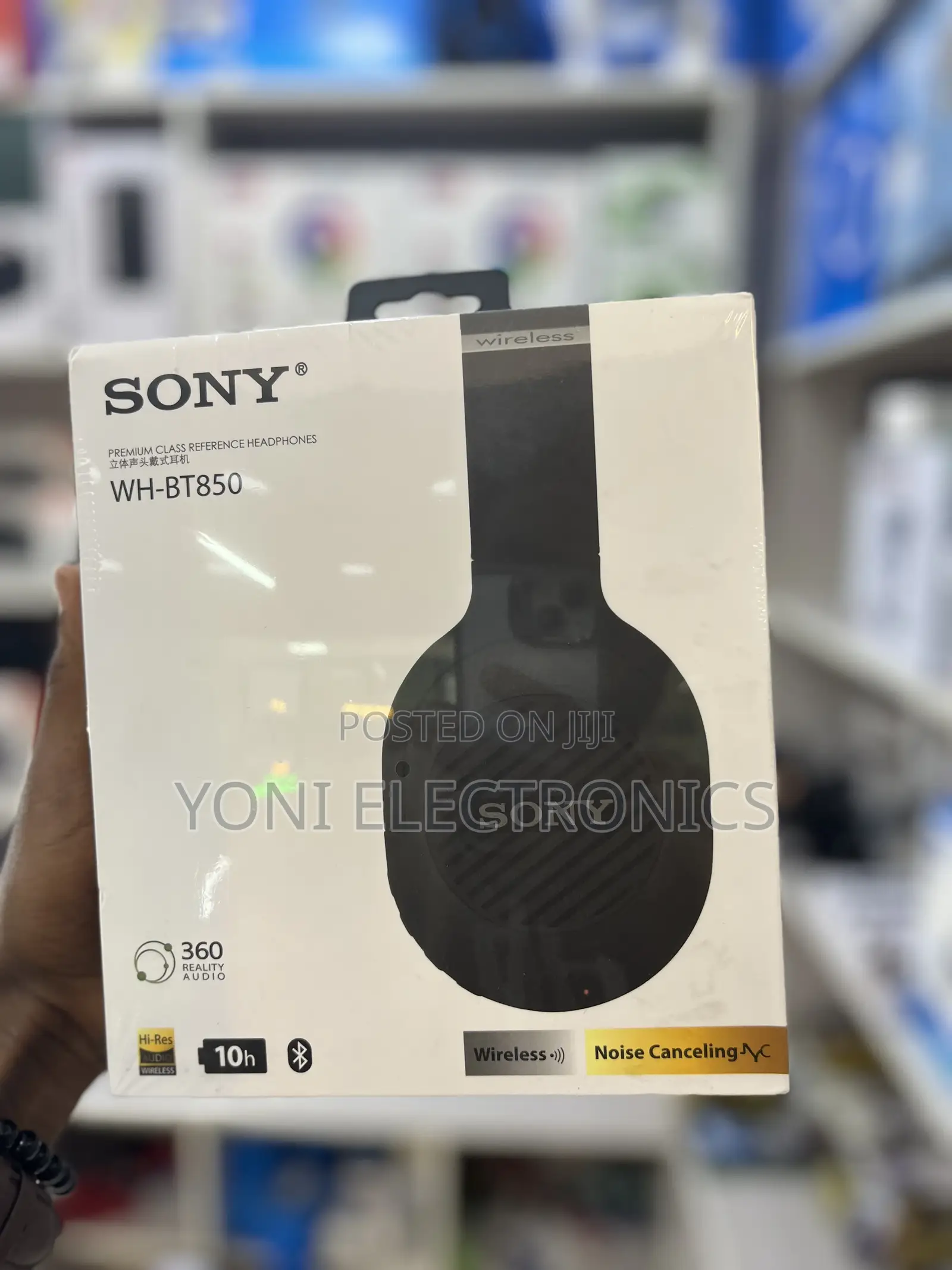 Sony Wh-Bt850 Premium Class Reference Wireless Headphones