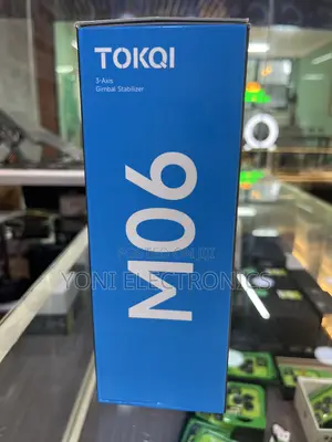 Tokqi M06 3-Axis Smartphone Gimbal Stabilizer With Ai Tracking