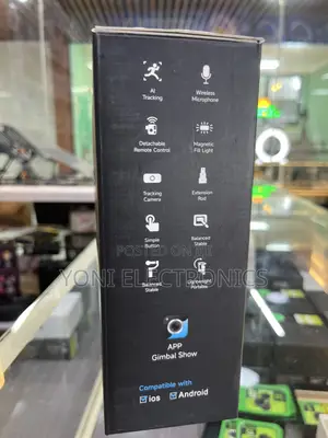 Tokqi M06 3-Axis Smartphone Gimbal Stabilizer With Ai Tracking