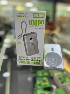 Rugga's RGW-10v 22.5w Super Fast Charging 10000mah Power Bank
