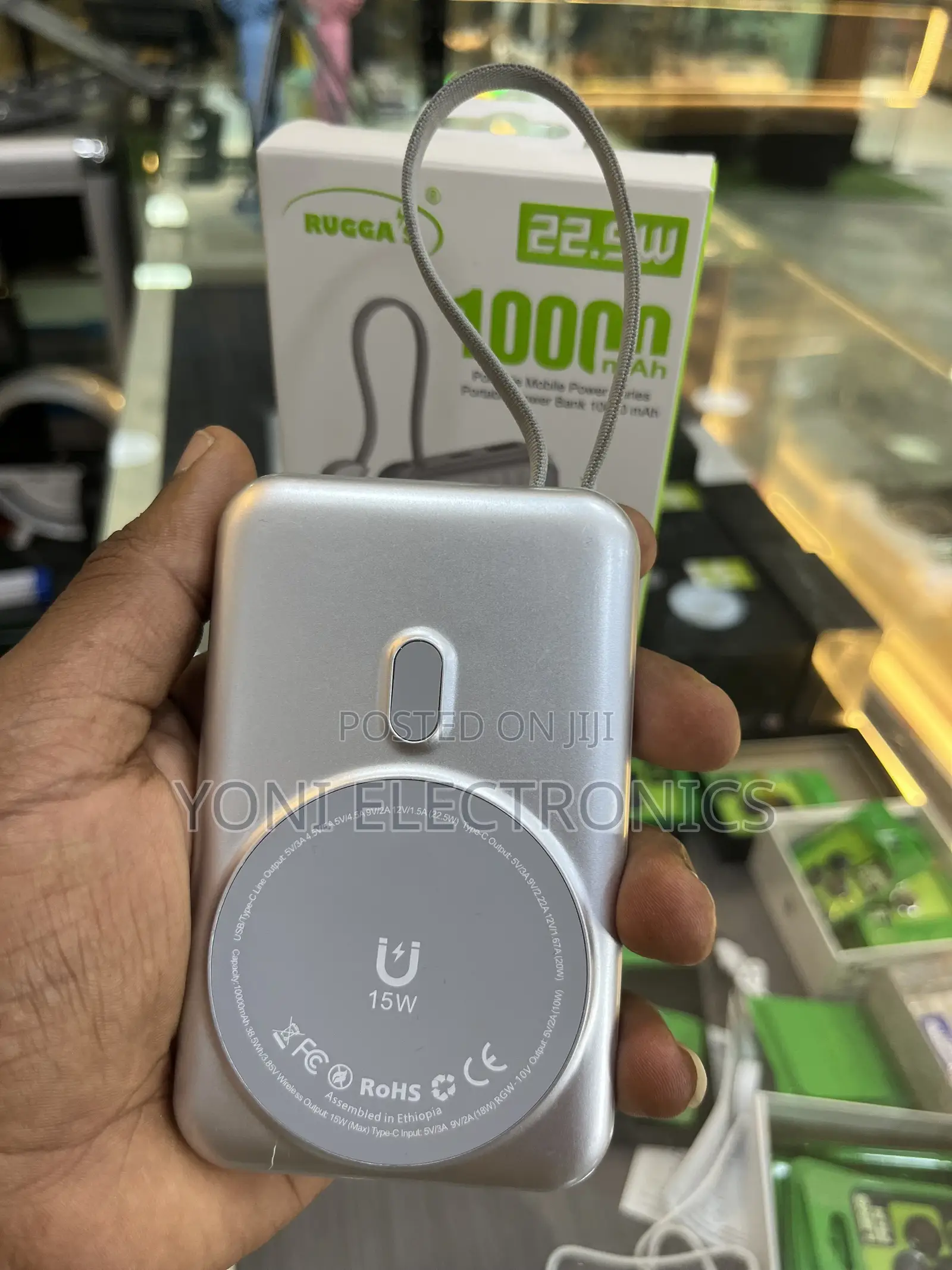 Rugga's RGW-10v 22.5w Super Fast Charging 10000mah Power Bank