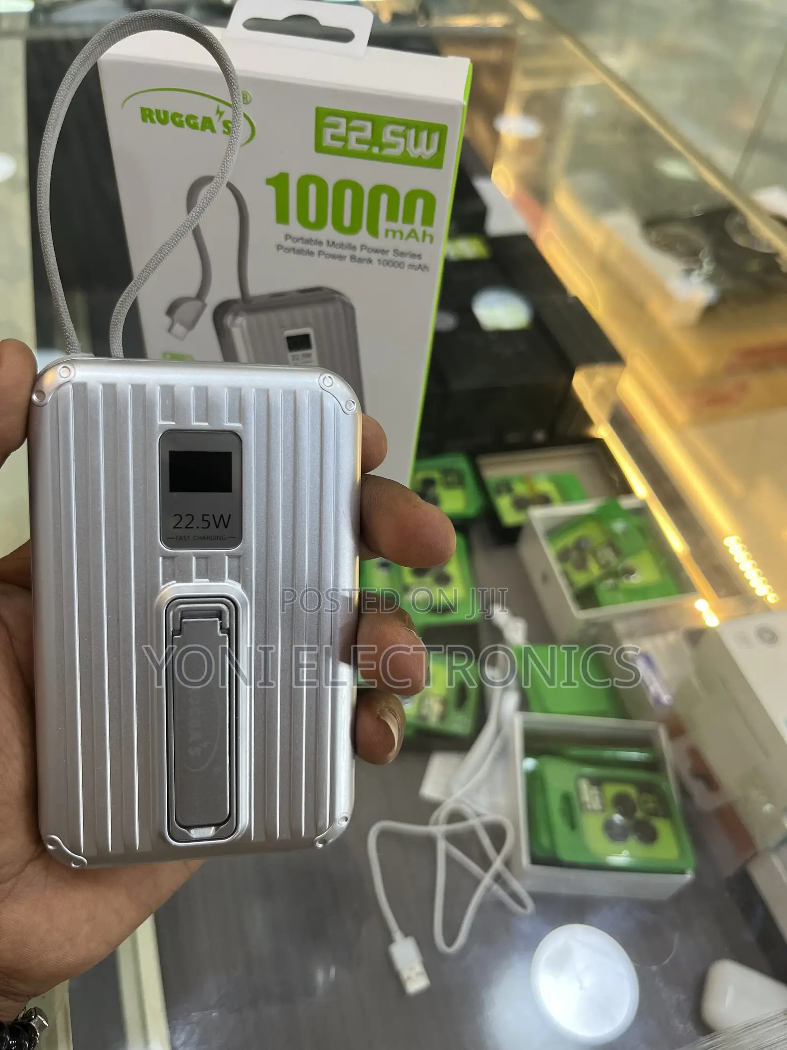 Rugga's RGW-10v 22.5w Super Fast Charging 10000mah Power Bank