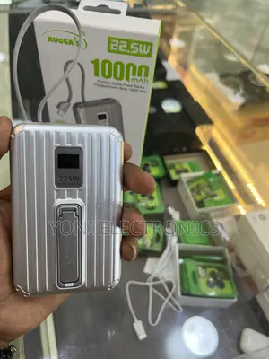 Rugga's RGW-10v 22.5w Super Fast Charging 10000mah Power Bank