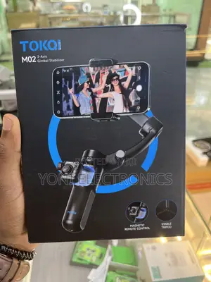 Tokqi M02 3-Axis Gimbal Stabilizer With Magnetic Remote Control