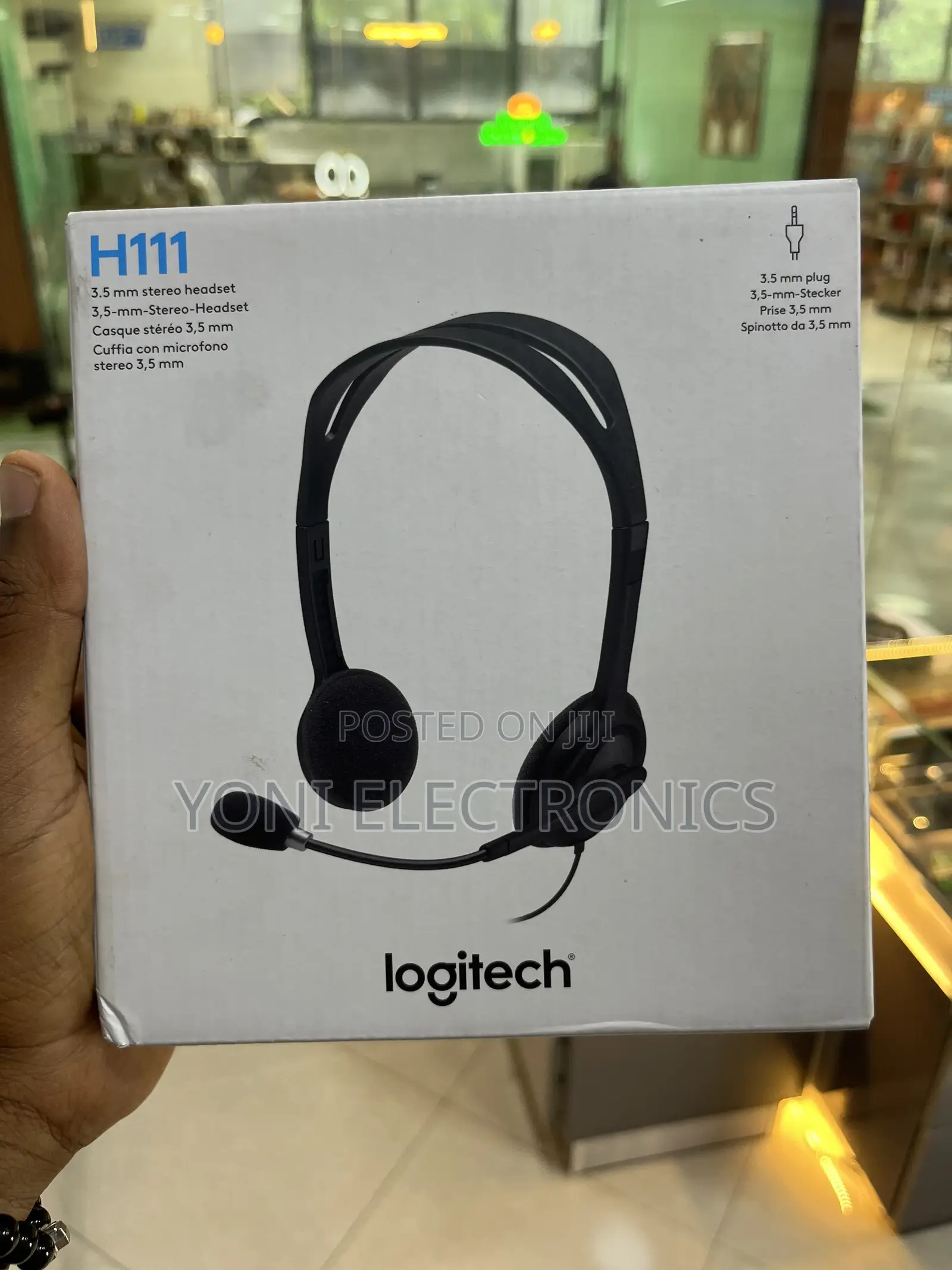 Logitech H111 3.5mm Stereo Wired Headset