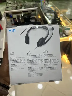 Logitech H111 3.5mm Stereo Wired Headset
