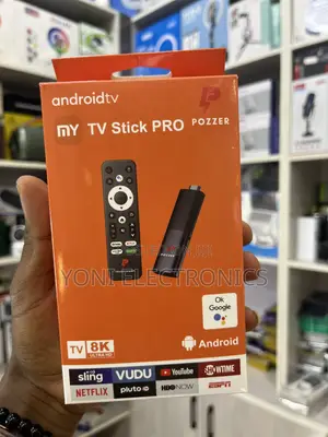 Pozzer My Tv Stick Pro Ultra Hd Android Tv Dongle