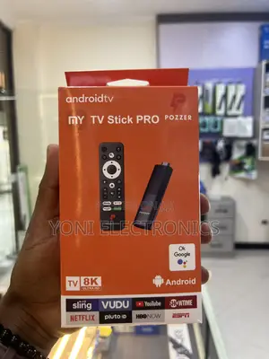 Pozzer My Tv Stick Pro Ultra Hd Android Tv Dongle