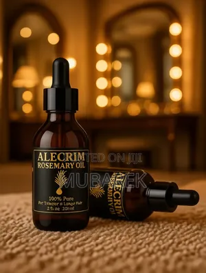 Pure Alecrim Rosemary Oil for Hair Thickness 2oz