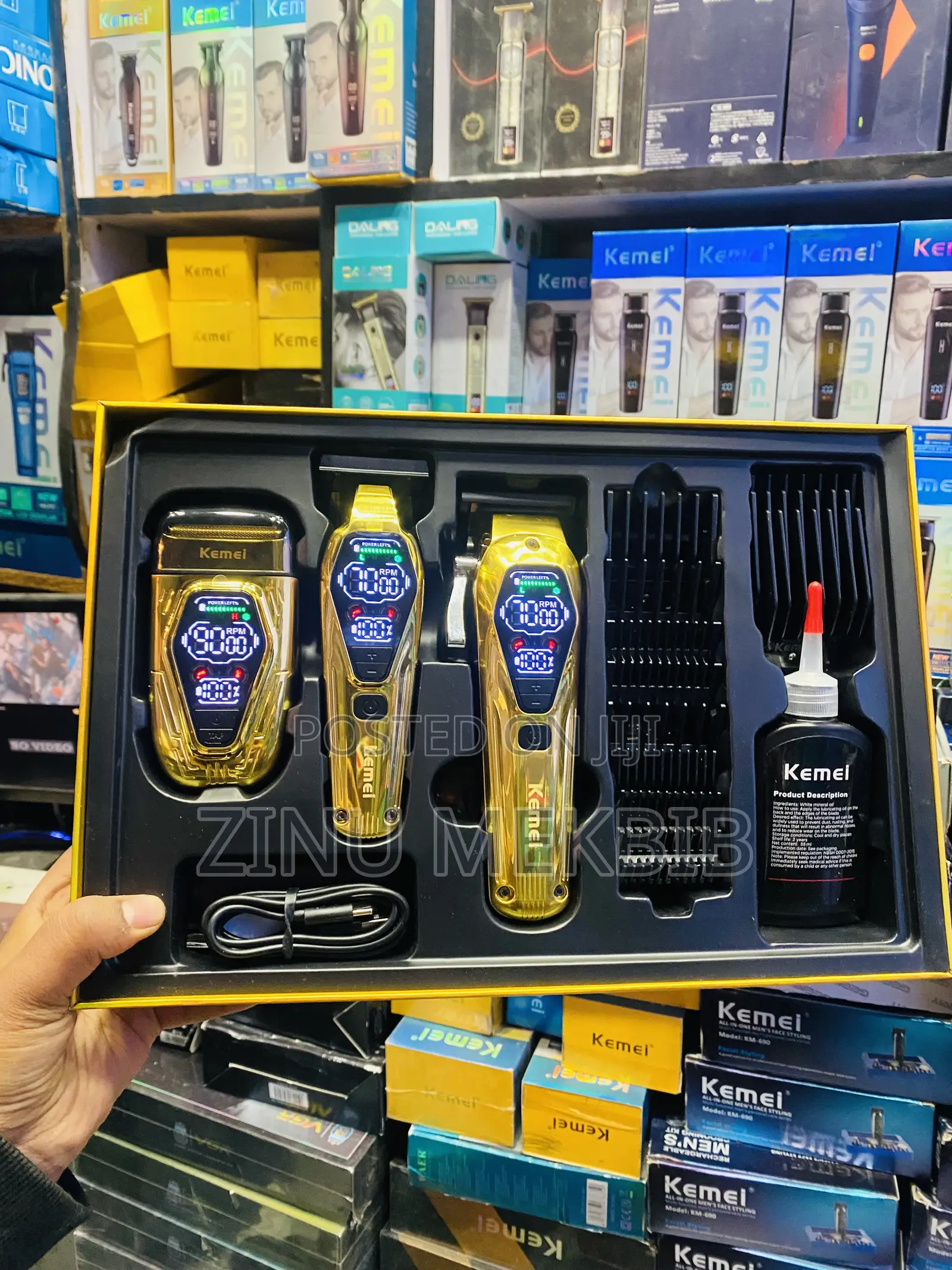 Kemei Hair Clippers, Trimmers and Shever